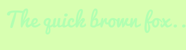 Image with Font Color B1FFB1 and Background Color D8FFB1